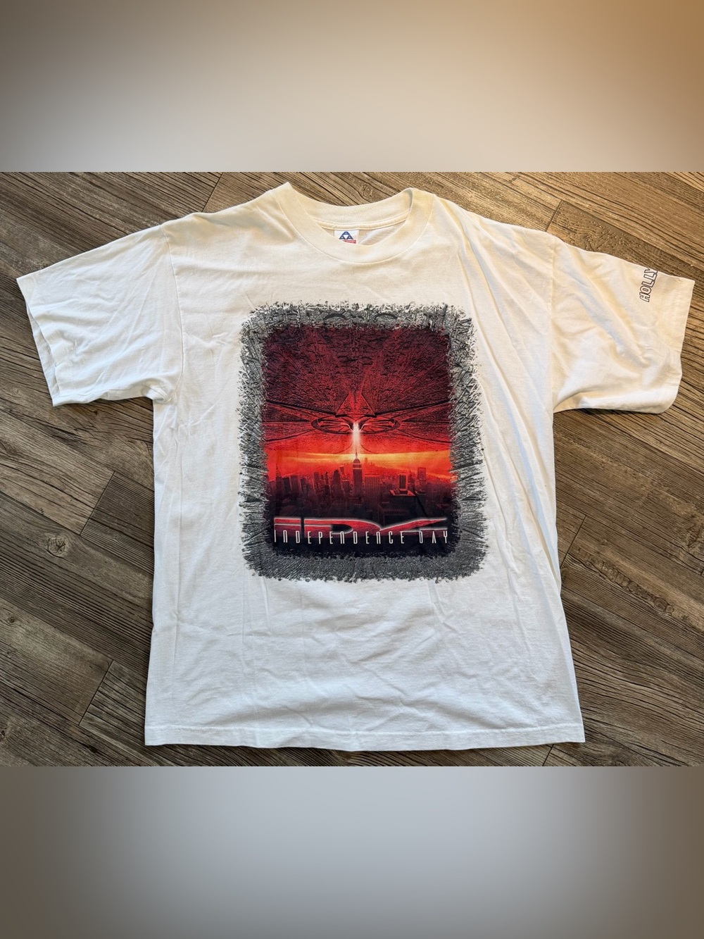 vintage independence day shirt Movie Promo 90s Size Xl
